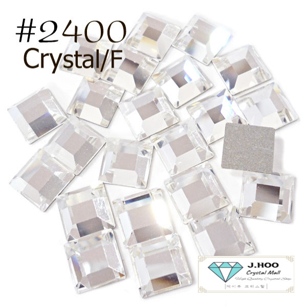 Swarovski 2400 Square Flat Back 2.2mm(40pcs)