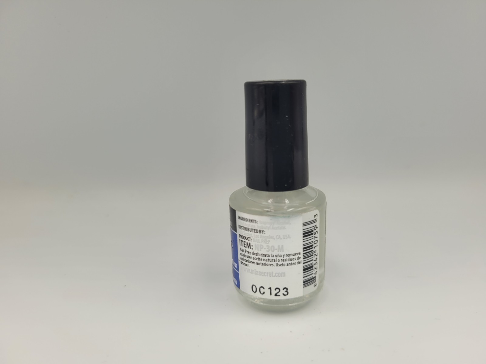 Mia Secret Professional Acid Free Natural Nail Prep Dehydrator, 15ml