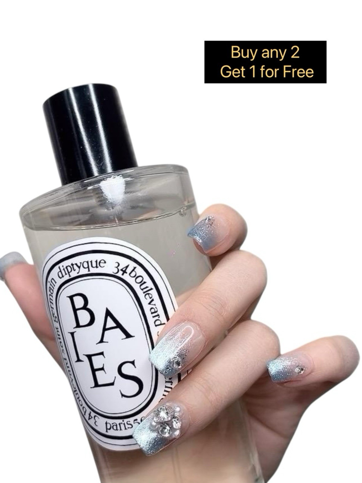 Blue Short Press on Nails (#062) – Perfect for Any Occasion