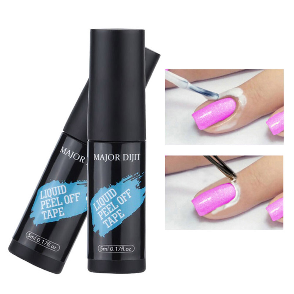 Nail Latex Peel Off Anti Overflow Polish Edge Protection Glue 1pc