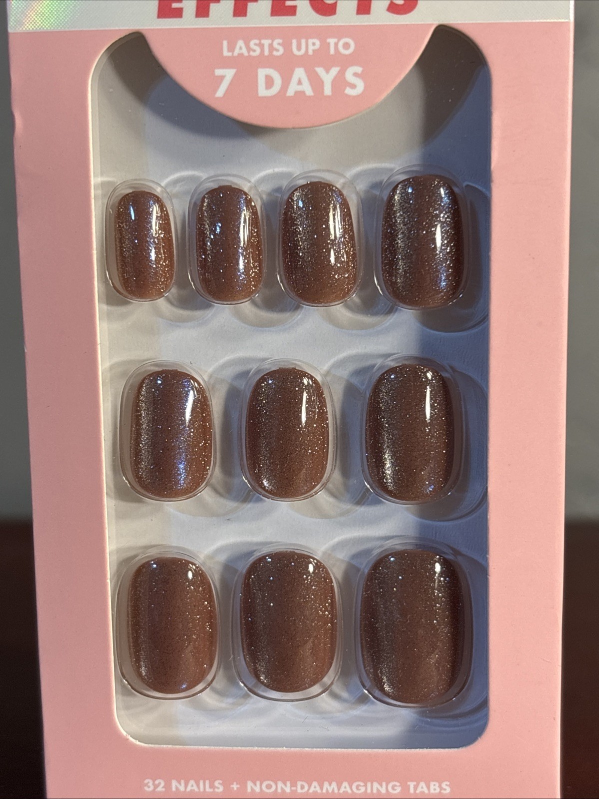 Olive & June Super Stick Mani Press On Nails Extra Short Shacket Velvet