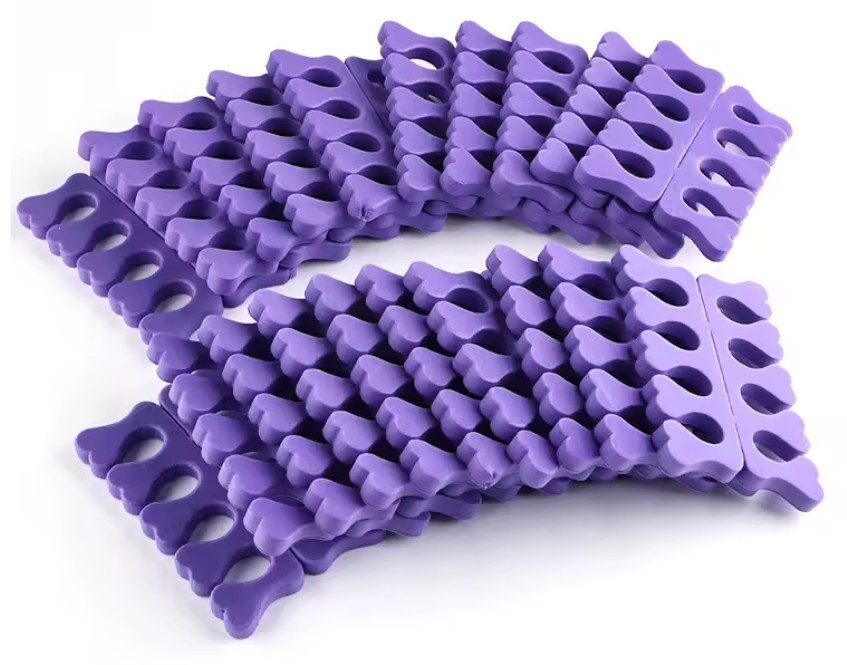 Soft Foam Finger Toe Separators Spacer Manicure & Pedicure Nail Polish Paint Art