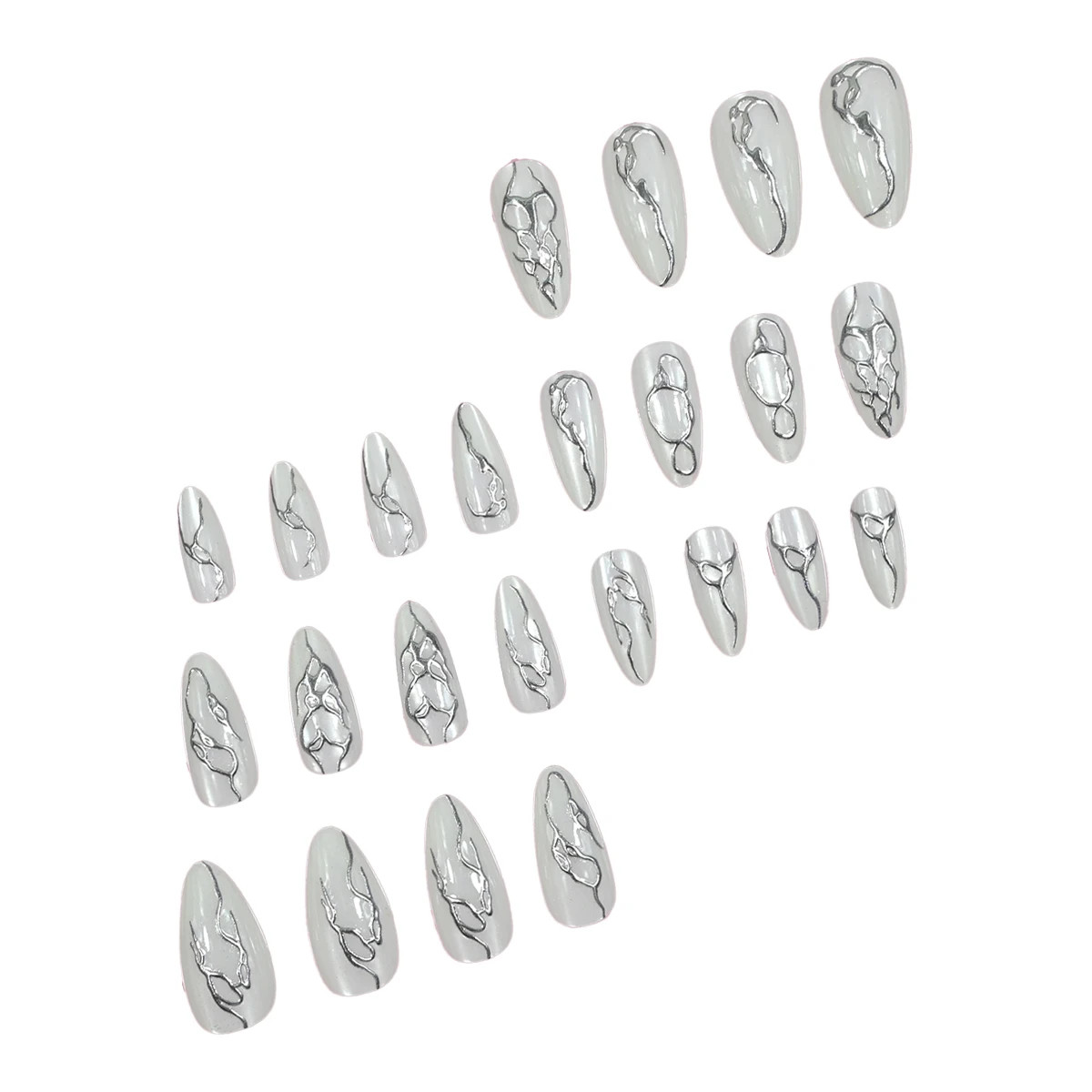Transform Your Nails With 24pcs Extra Long Stiletto French Style Modern Classic
