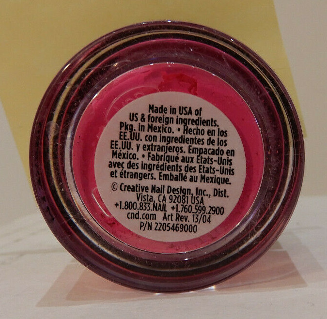 CND Additives Pink Lotus 3.62/ 0.12 oz FREE SHIPPING