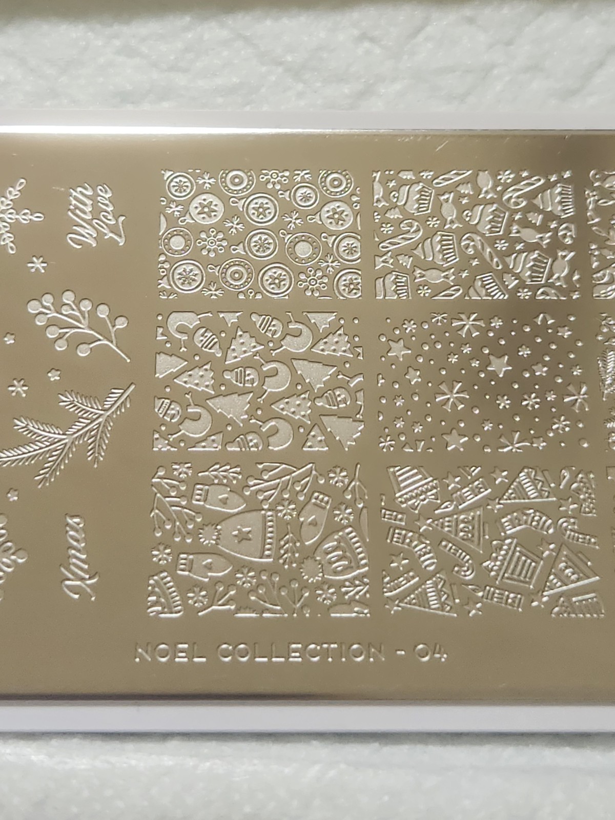 MoYou London Nail Stamping Plate – Noel 04