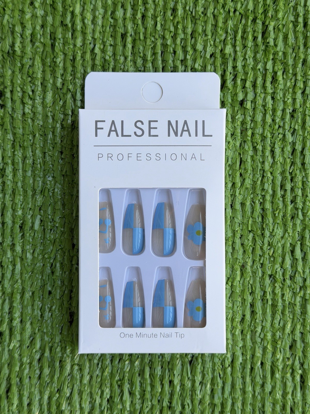 Trendy Blue 24 Piece Press On Nails