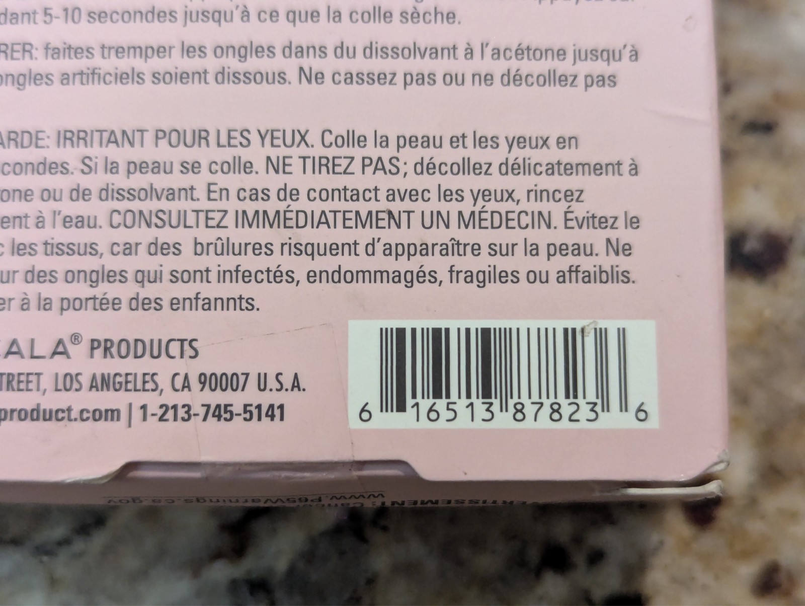 Cala Glam Couture Valentine Heart Nails Pink 24 count Medium
