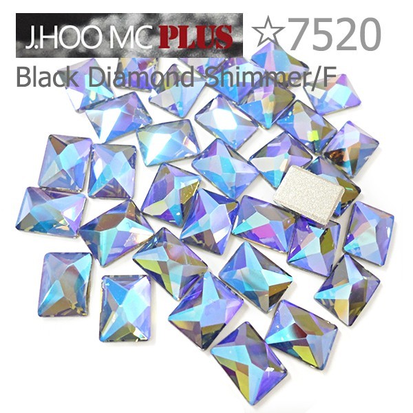 J.HOO Crystal 7520 Cosmic Flat Back Rhinestones 8×6mm Nail Art (10pcs)