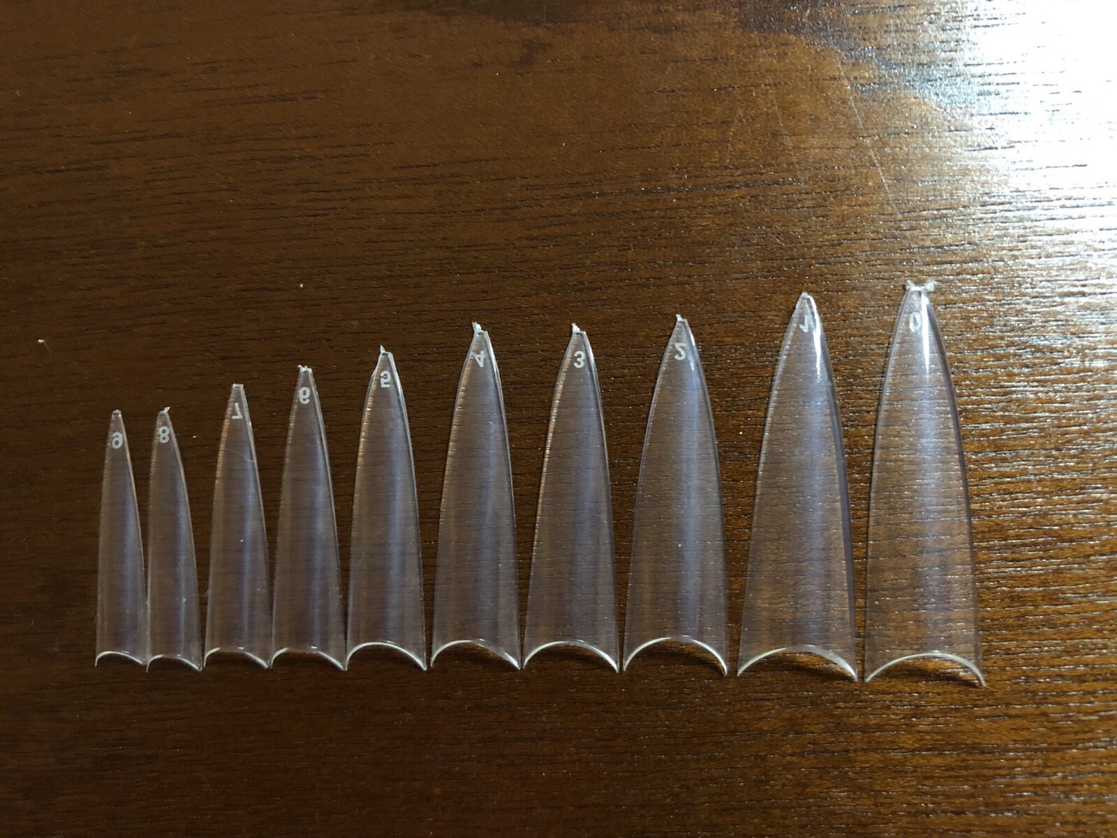 (5000 Nail Tips) Extra Long Stiletto False Nail Tips Acrylic / Easy Coffin Shape