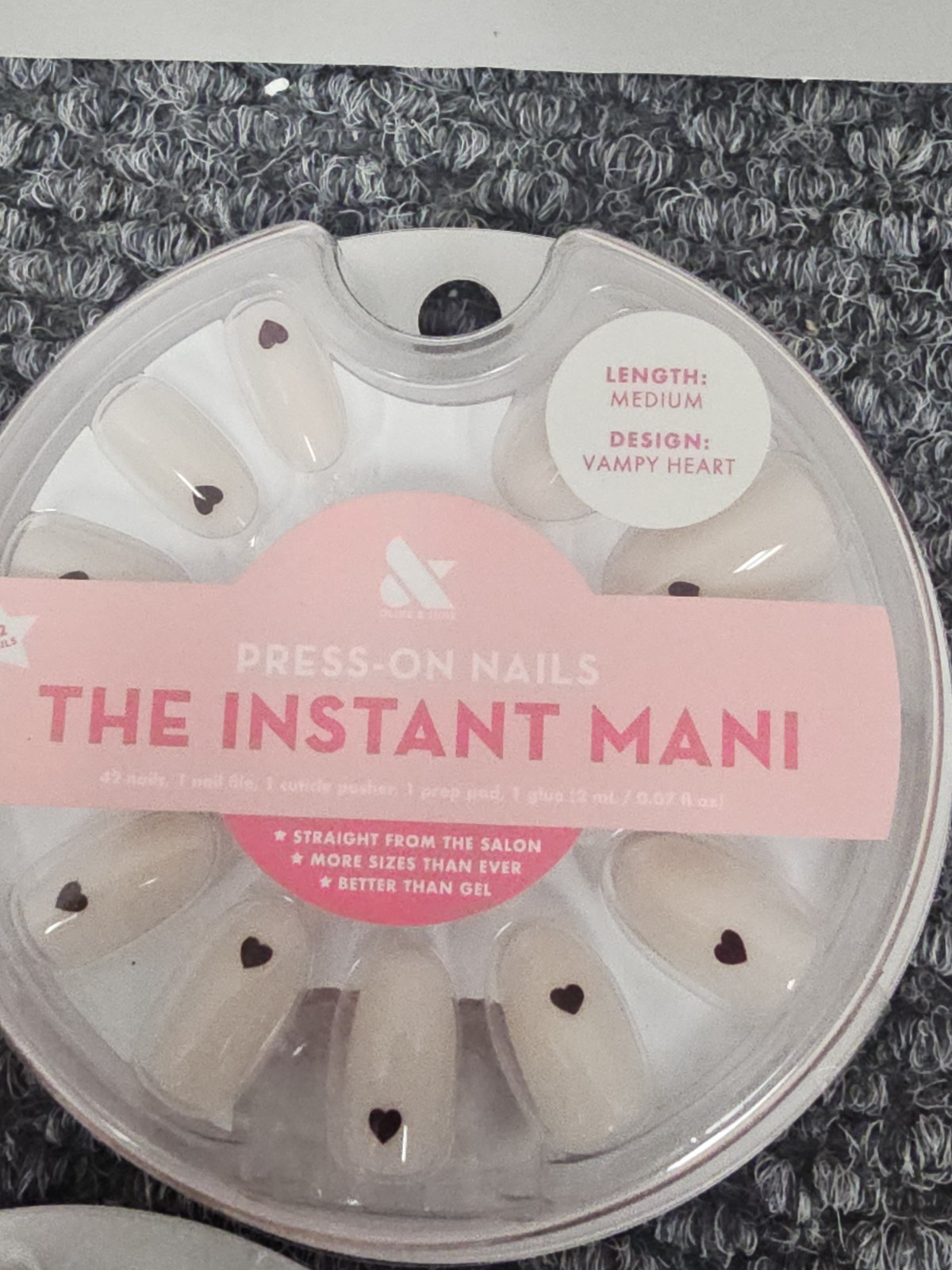 Lot of 10, Assorted Olive & June Mani Press on Nails – check pics for assortment