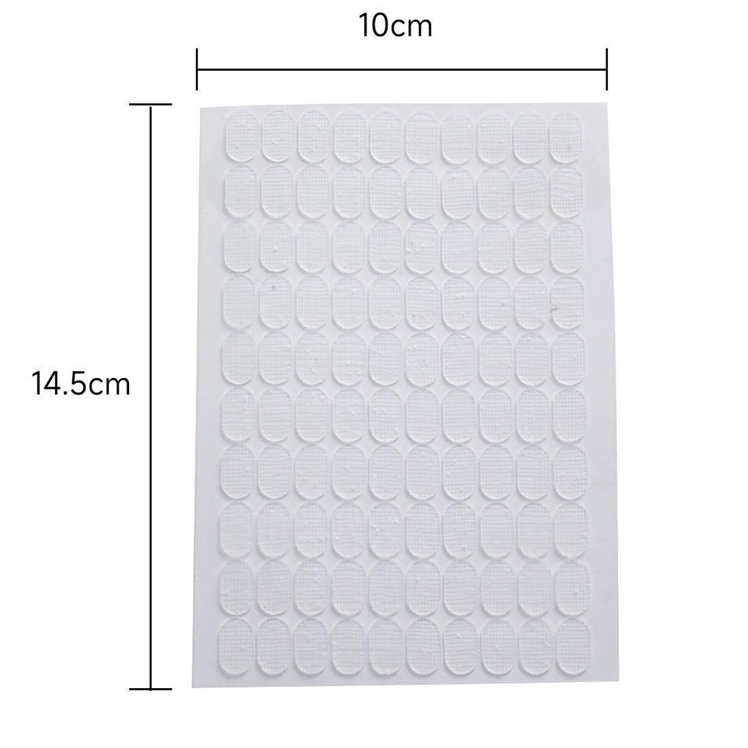 Ultra-Thin Invisible Grid Nail Tape 200pcs Double-Sided Stickers for Acrylic Tip