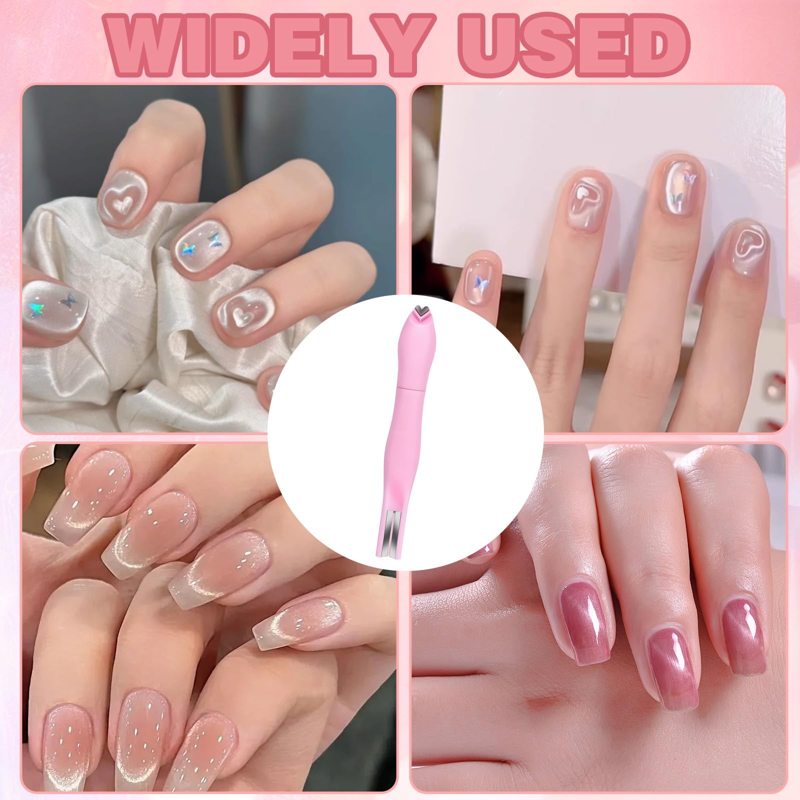 Nail Magnet Tool 3 in 1 Cat Eye Gel Polish Magnetic Tool