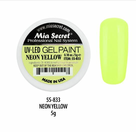 Mia Secret UV – LED Gel Paint Neon Collection – YOU CHOOSE