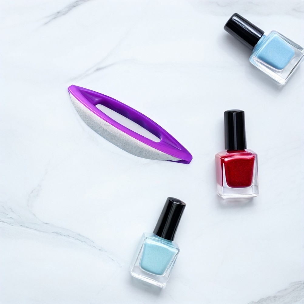 6Pcs Nail Art Brush Polishing Tool for Natural and False Nails