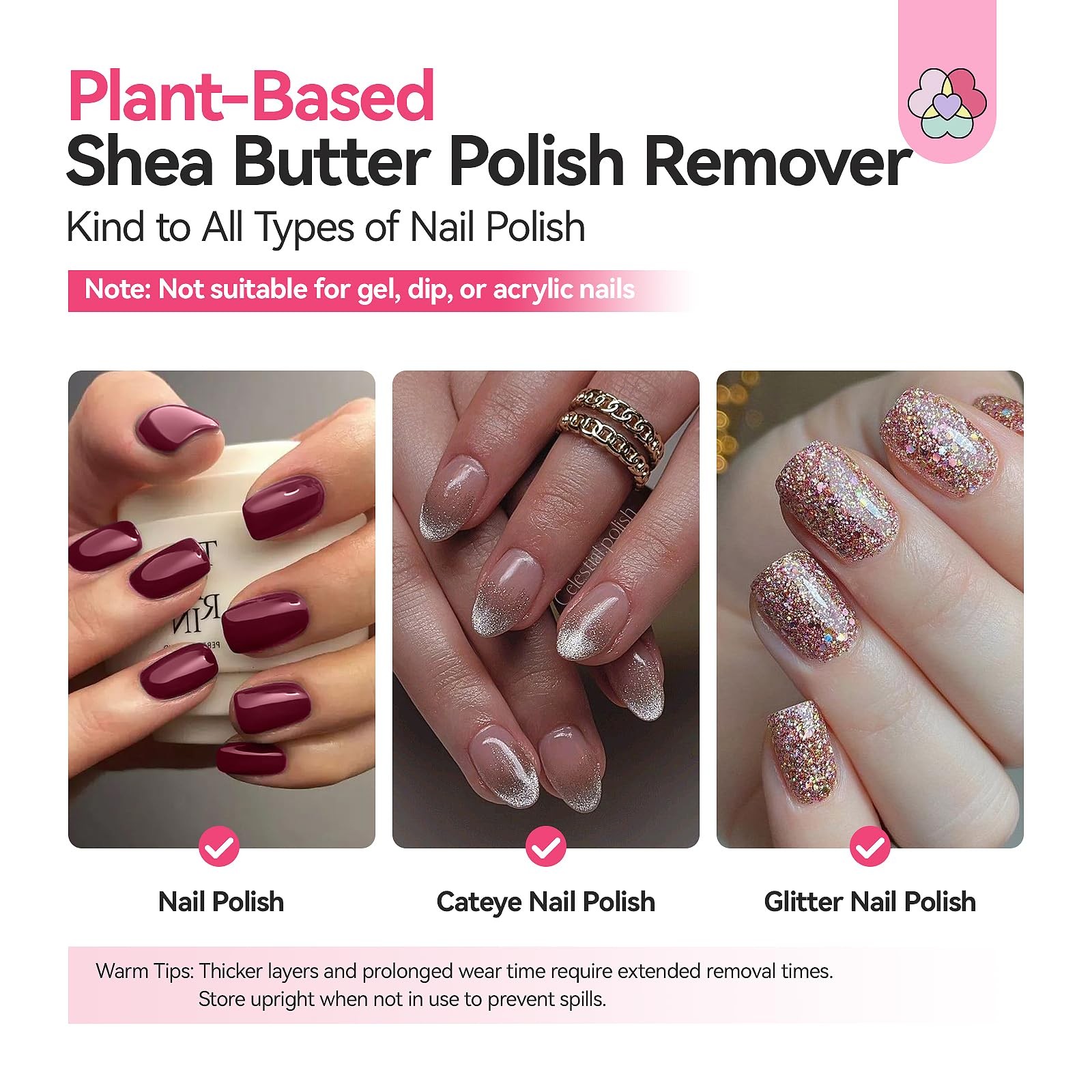 SAVILAND Nail Polish Remover: 200 ML Non-Acetone Non Drying Fingernail 200