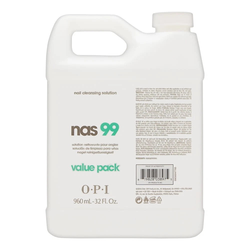 OPI Nas 99 Nail Cleansing Solution 960ml/32oz