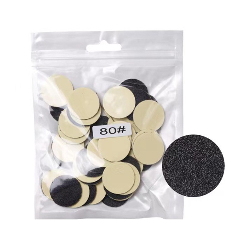 50x Practical Replaceable Sandpaper Discs for Dead Skin Removal Dry-Skin Removal