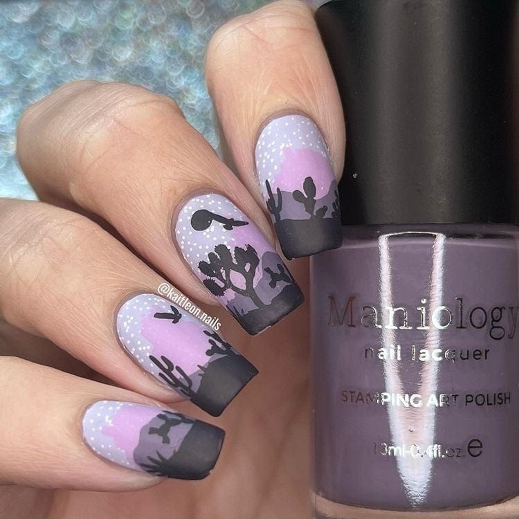 Wild West: Last Rodeo (MXM062) – Nail Stamping Plate