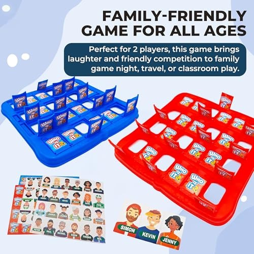 Haugboag Guessing Game for Kids,Who is It Board Large, Character