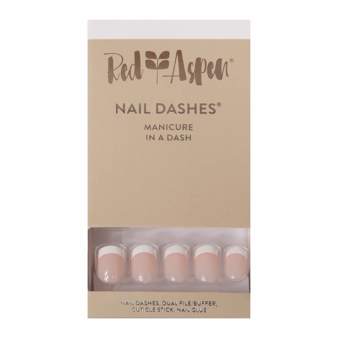 French Tip Press-On Perfect for any occasion, never goes out of fashion 💅💖