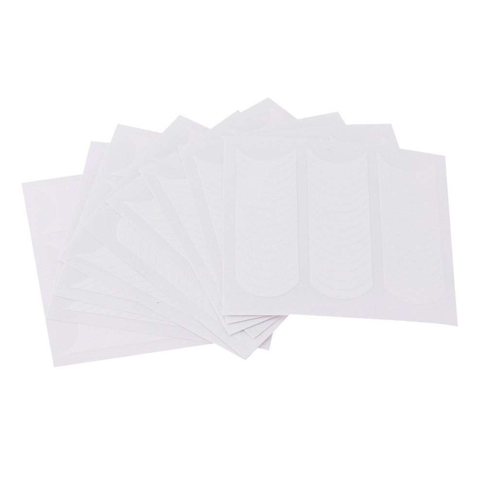 50 Sets Nail Art Sticker Line DIY Manicure White Durable Material