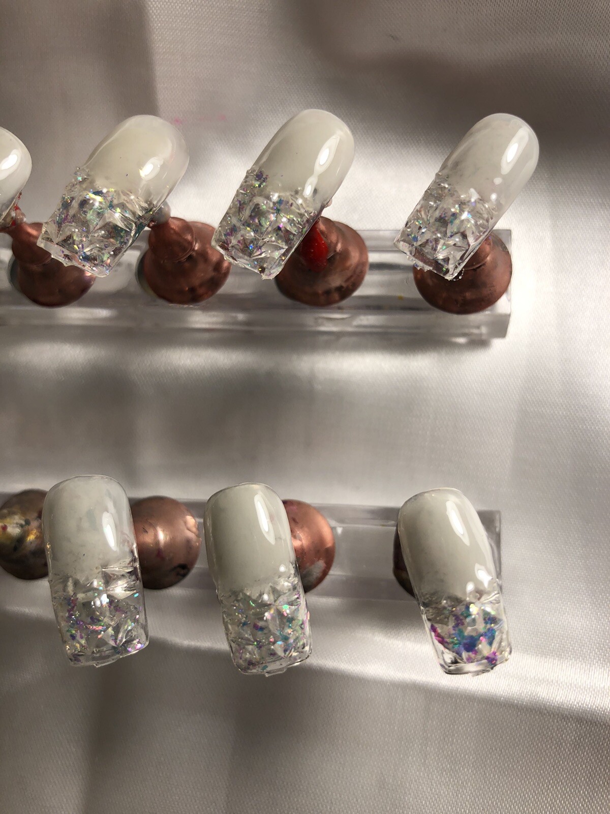 Z NAILZ! New Design In Nails. Gator CLAWZ! Medium Length Press On Nailz!