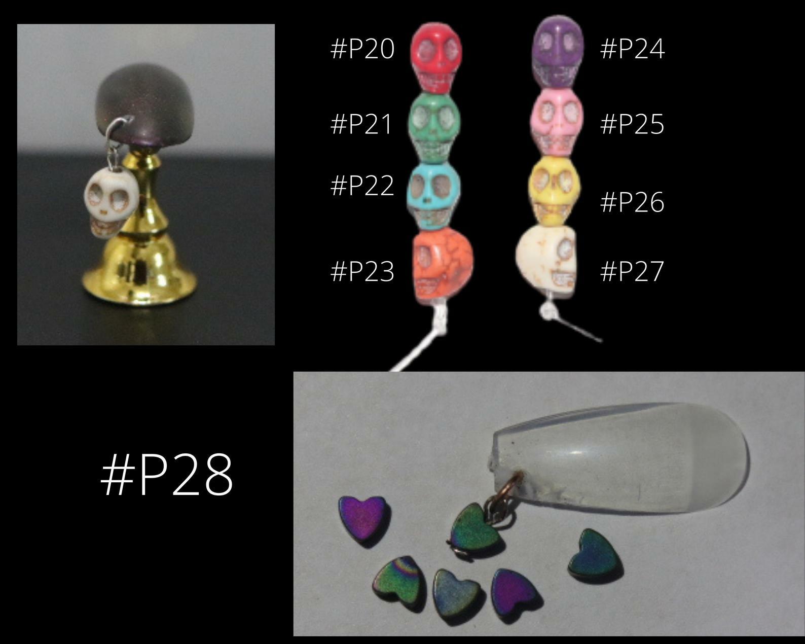 Nail Piercings, Nail Jewelry, Nail Gems, Nail Charms