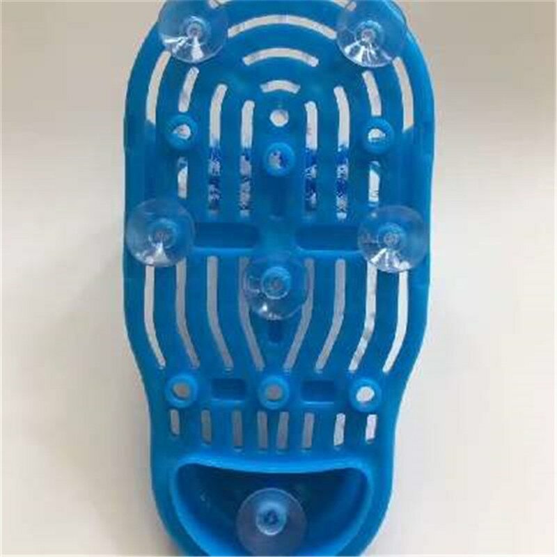 1PC Foot Scrubber Massage Brush Plastic Bath Shoe Shower Massager Slippers Bath