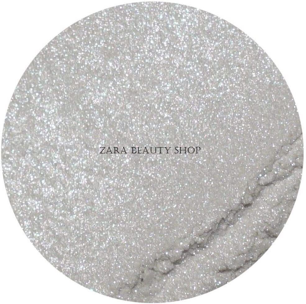 WHITE CHROME POWDER Pigment Pearl Nails Nail Art Crystal Shiny Dust Glazed Donut