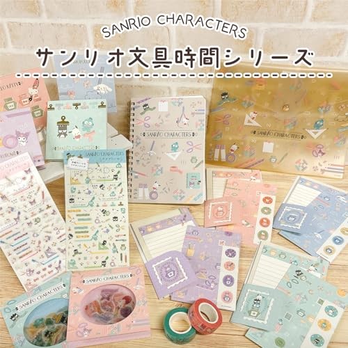 Sanrio Stationery Time Sanrio Characters Tracing Paper Stickers Pink 339113
