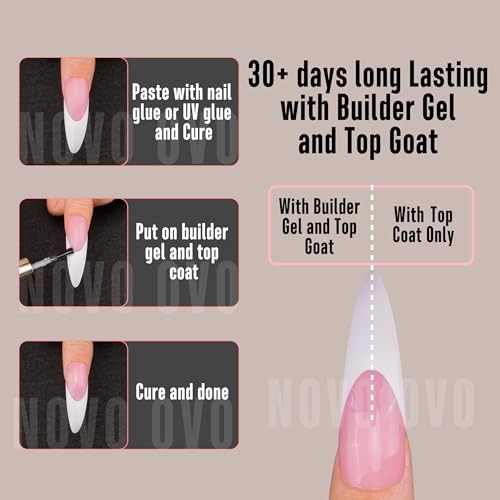 Halloween XXL Curved Stiletto XXL Stiletto Almond Curved Berry Pink French Tip