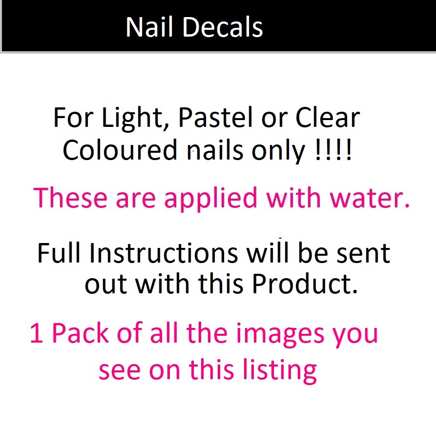 Mexico Nail Art Decals