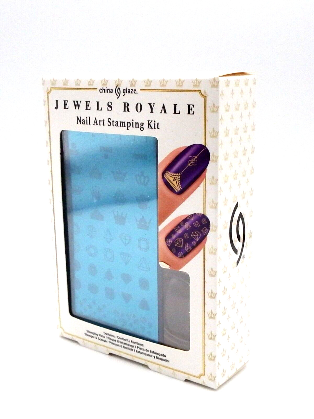 China Glaze Jewels Royale Nail Art Stamping Kit