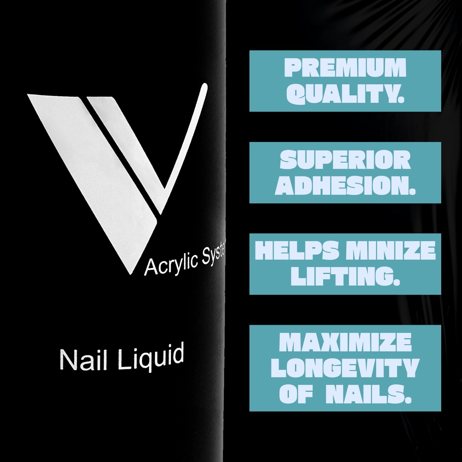 Pure Monomer Acrylic Nail Liquid – Long-Lasting, Smooth Finish – 8 Oz Nail Suppl
