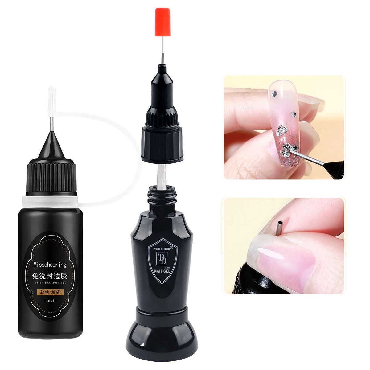 30g Nail Rhinestone Glue Super Strong Gel for 3D Nail Art Gems
