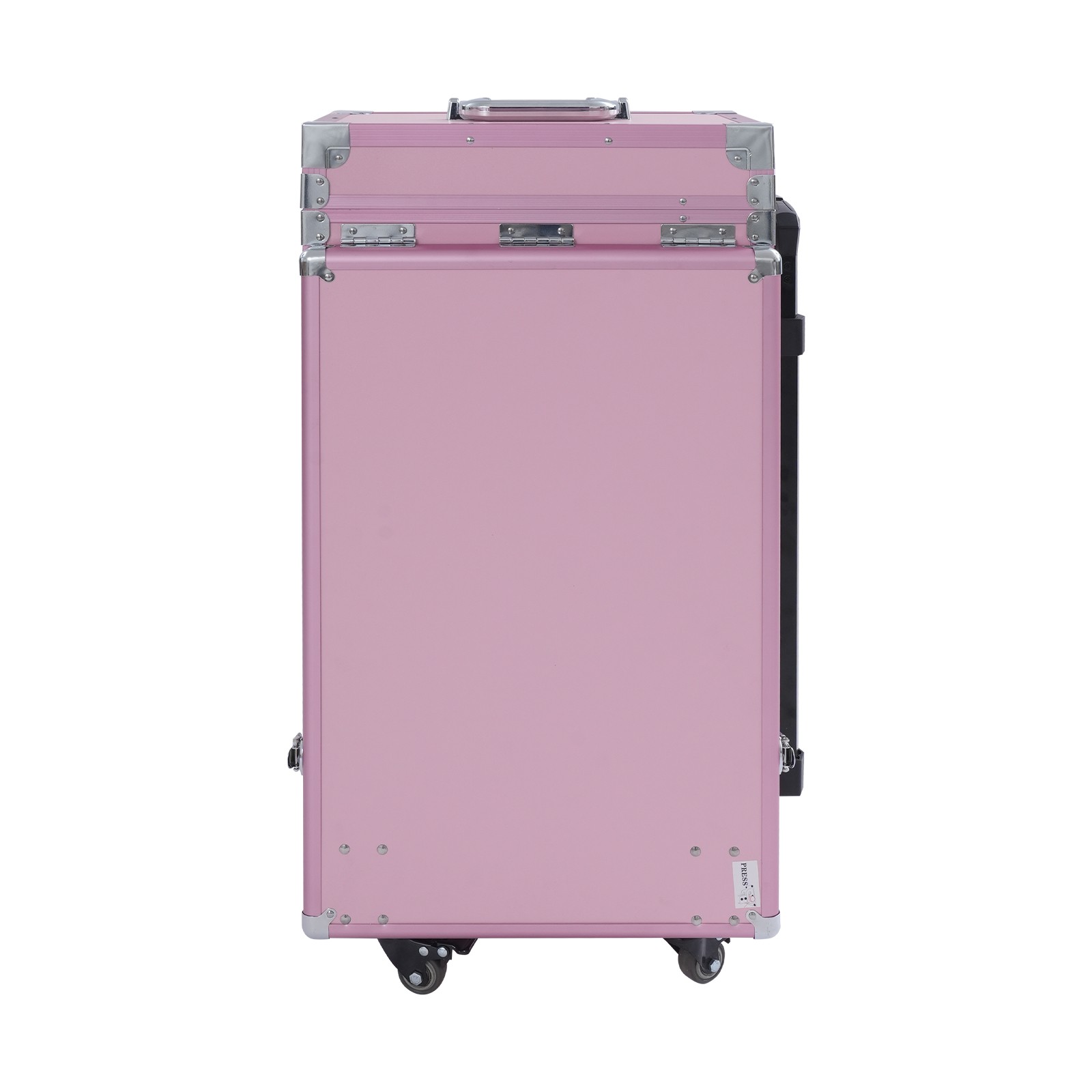 Portable Nail Table Desk, Foldable Rolling Manicure Table, 2 Desktop Case