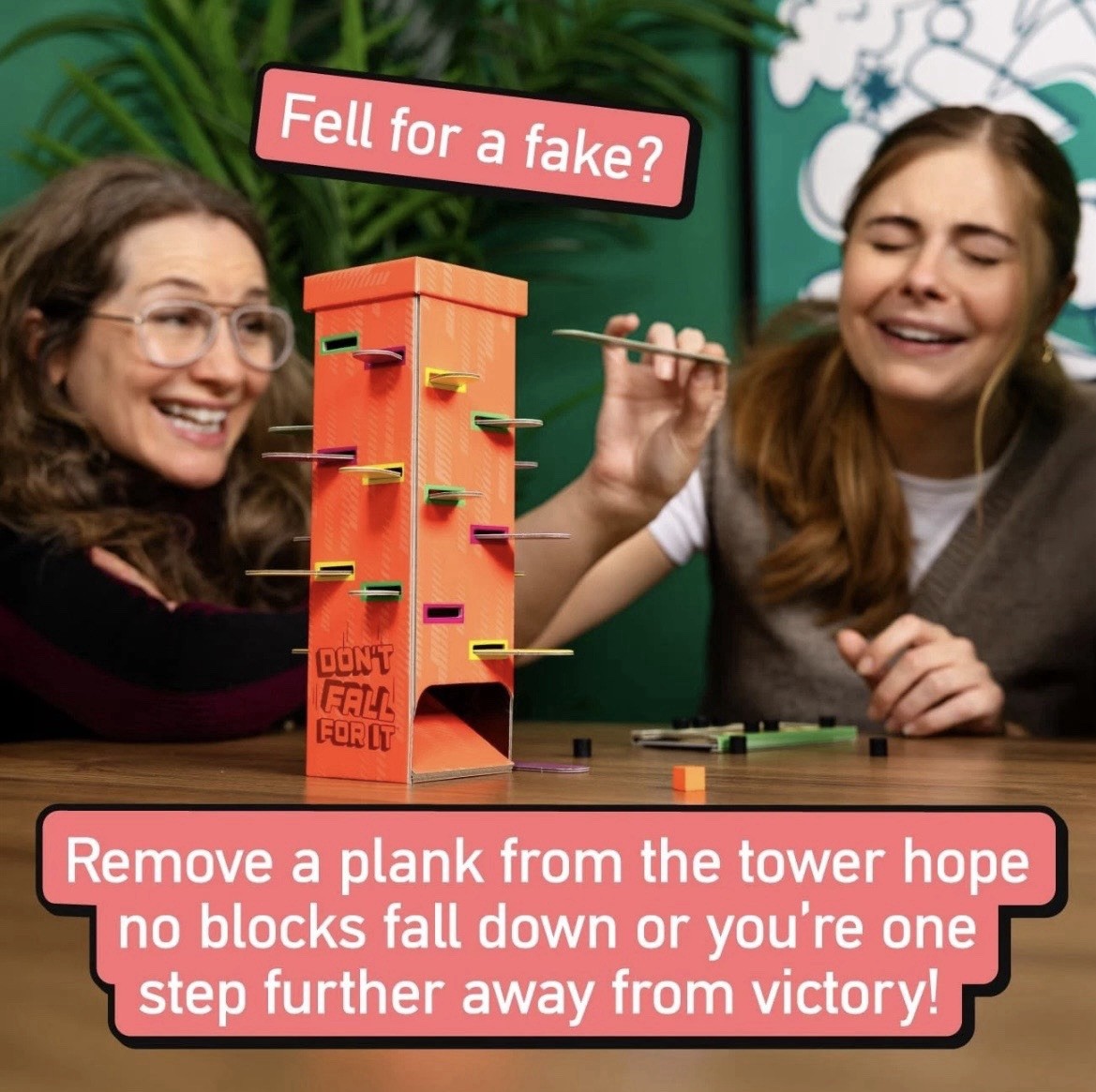 Don’t Fall for It Tower Trivia Game Ages 10+ Family Fun