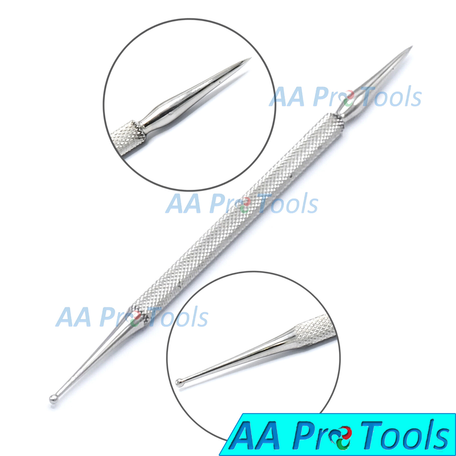Nail Art Dotting Tool NEEDLE & DOTTER Double Ended Manicure NAIL Paint BTS-218