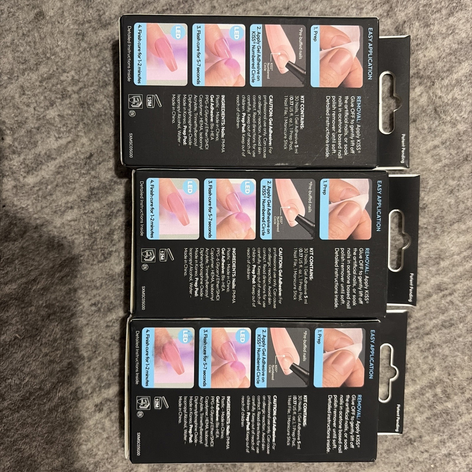 Kiss Nails – Salon X-tend LED Soft Gel System #91567 SXN02 – 3 Packs