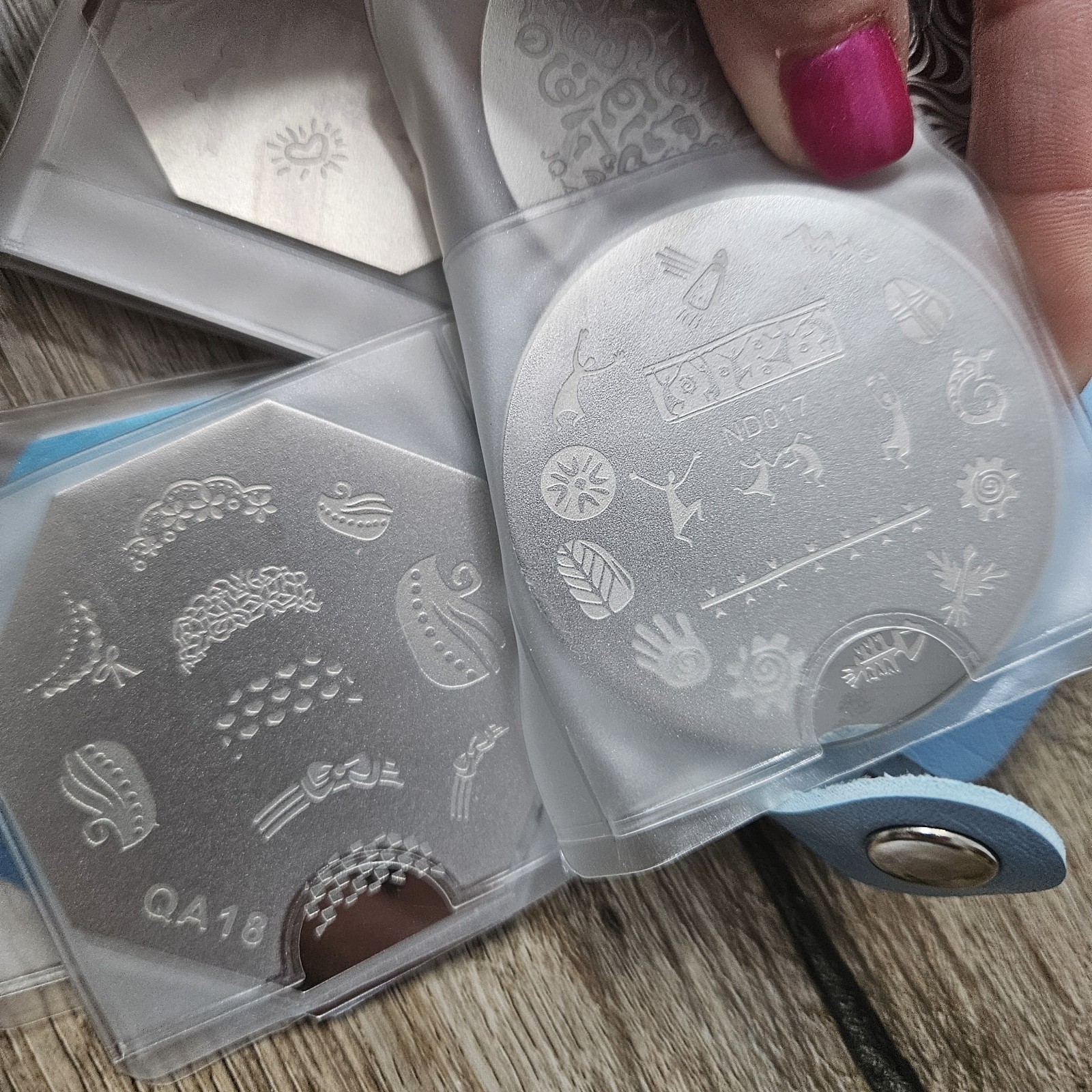 Clear Jelly Stamper Nail Art Stamping Plates Large Lot Of 43 Patterns READ