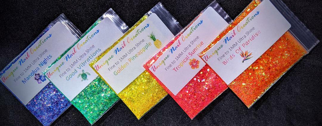 Highly Reflect~CosmeticGrade~Solvent-Resistant-Makeup-Acrylic-Gel Nail~Festival