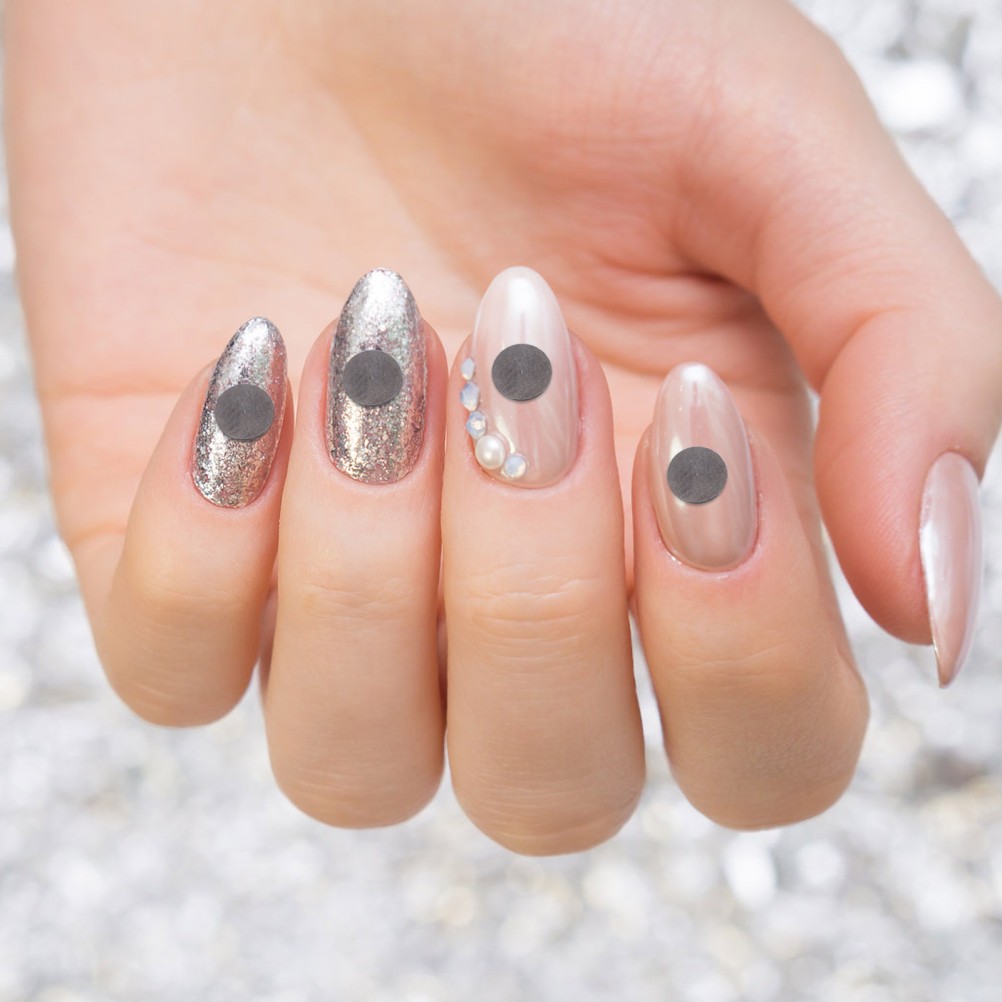 10 Pcs Nail Art Jewelry Bearing Spinner Rotating Shaft Metal High-speed