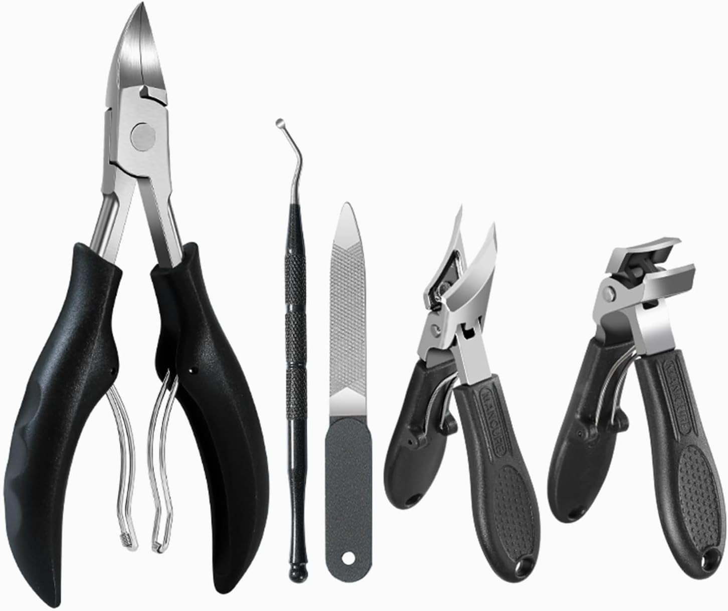 Toenail Clippers for Thick Toenails for Seniors, Angled Head Large Toe Nail