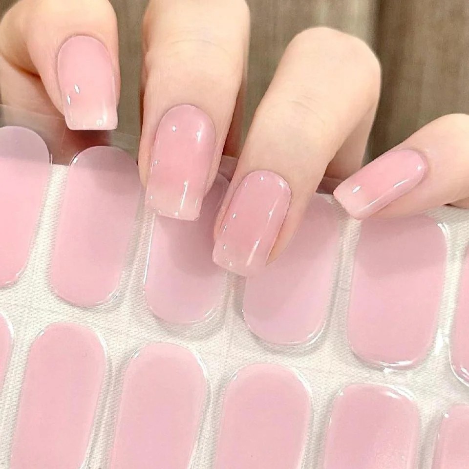 2 BOXES Semicured UV Gel Nail Sticker Kit NG200086