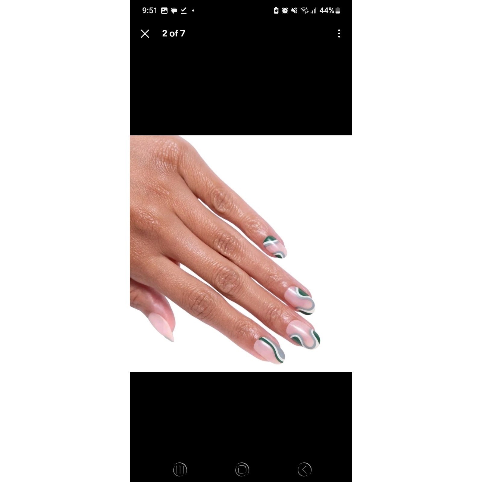 Chillhouse Chill Tips Gone Glamping 24 Press On Nails With Manicure Kit New Box