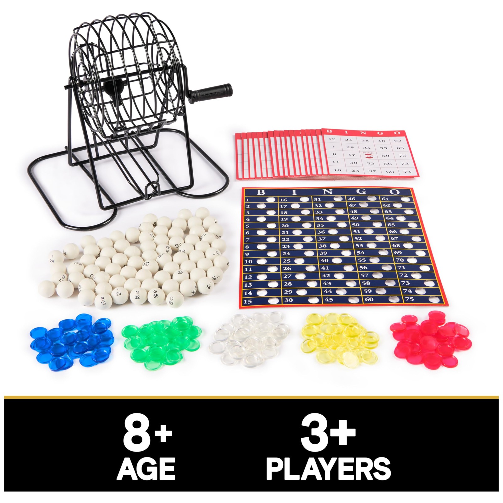 Spin Master Games, Cardinal Classics, Deluxe Metal Bingo One Size, Multicolor