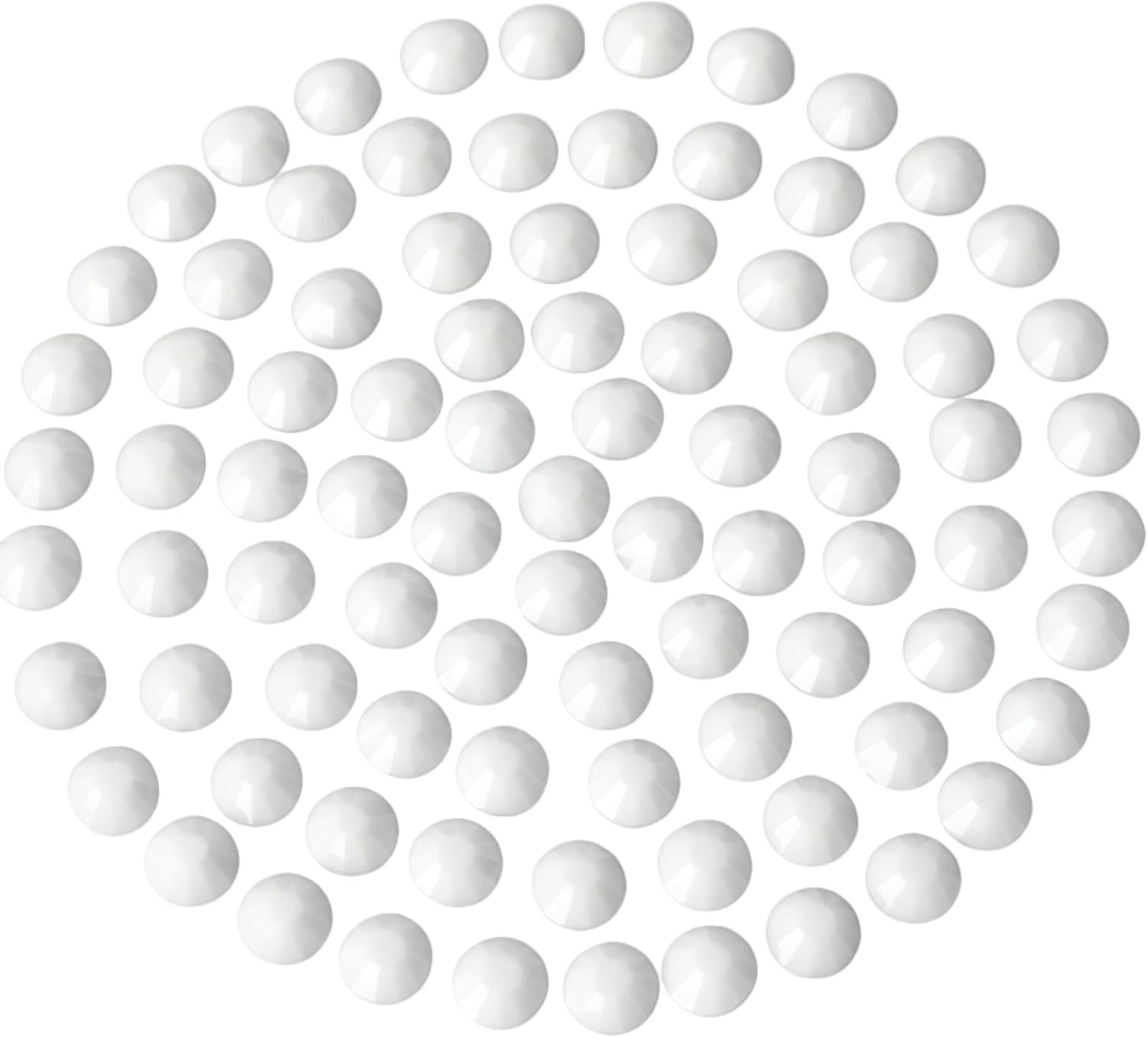 Flatback Glass Crystal Rhinestones Rounds Gems for Bedazzling Nails Art Crafts D