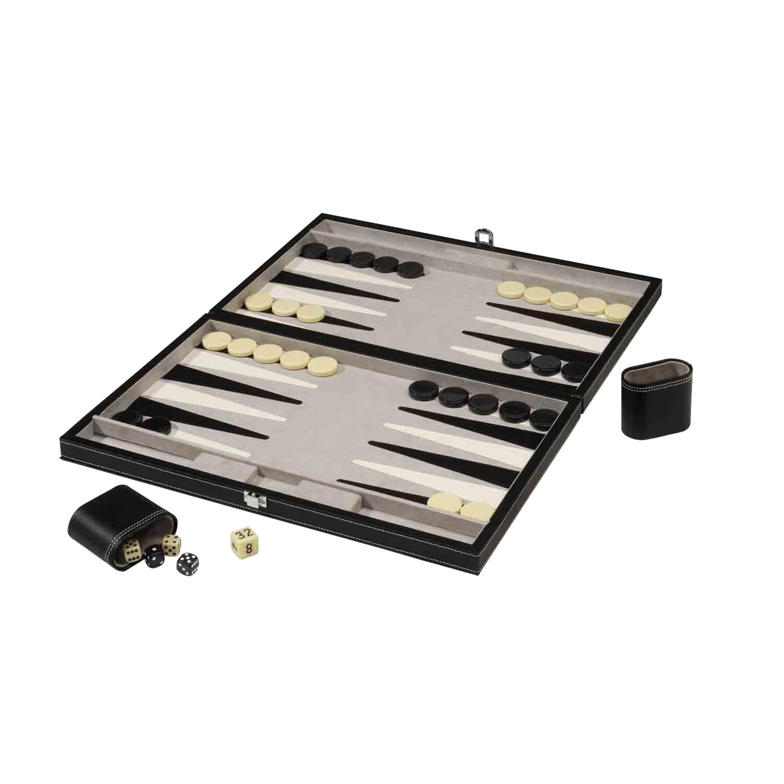 Mainstreet Classics 18-Inch Backgammon Board Game Set 18 Inch, Multi