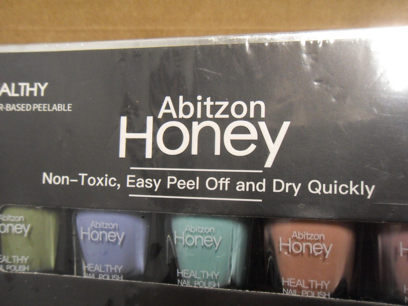 New Nail Art Set Abitzon 10 Bottle Nail Polish Set – Non-Toxic Water Based