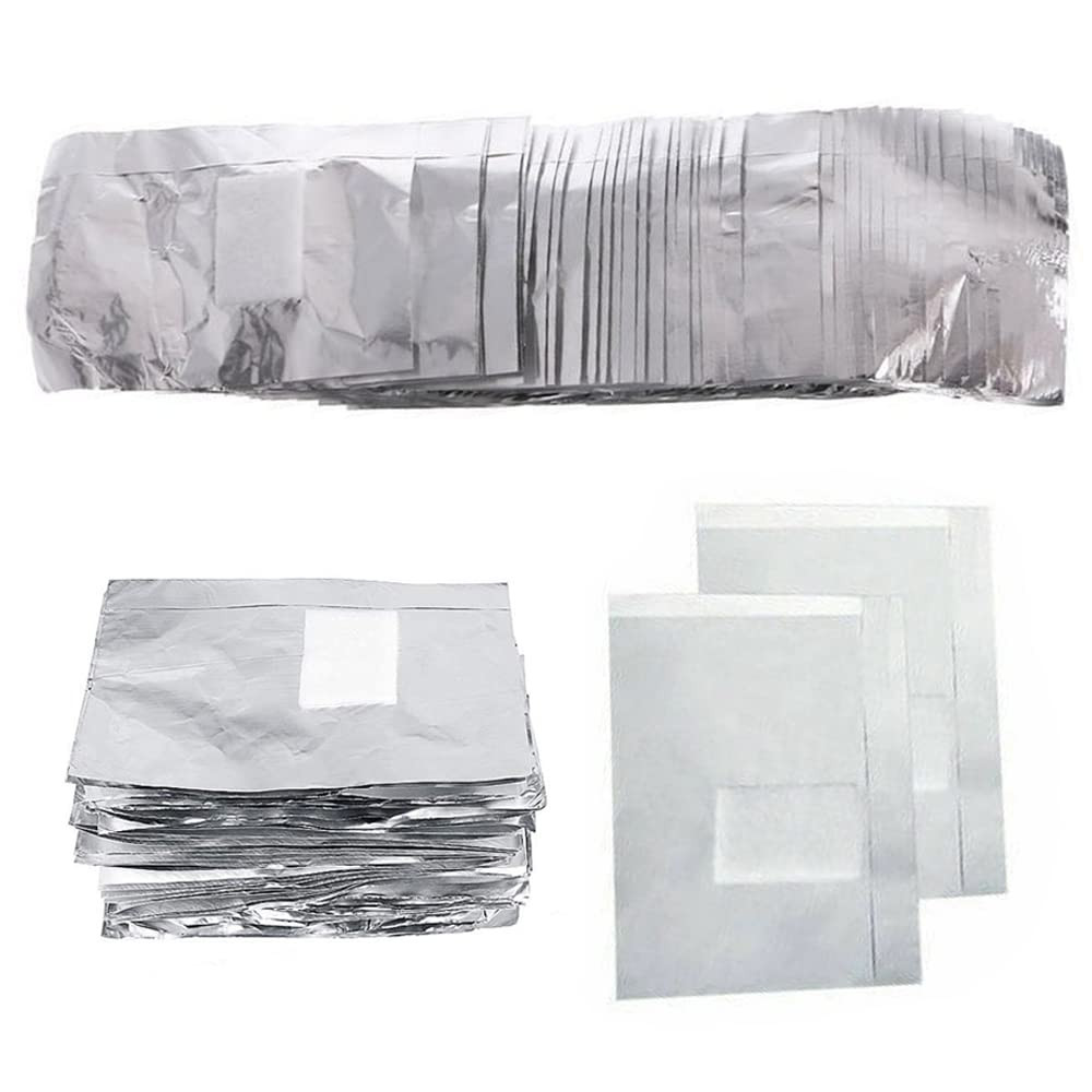 Removedor De Esmalte De Uñas Unas Envolturas De Aluminio Para Uñas Unas Laminas
